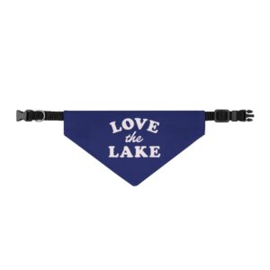 Love the Lake Retro Dog Bandana
