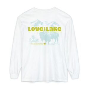 Antelope Island Bison Long Sleeve T-Shirt