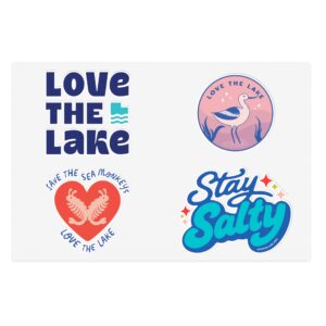 Love the Lake Sticker Sheets